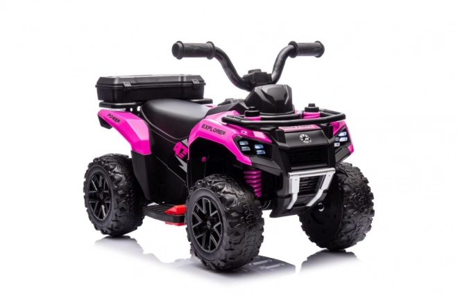 ATV electric roz pentru copii Explorer