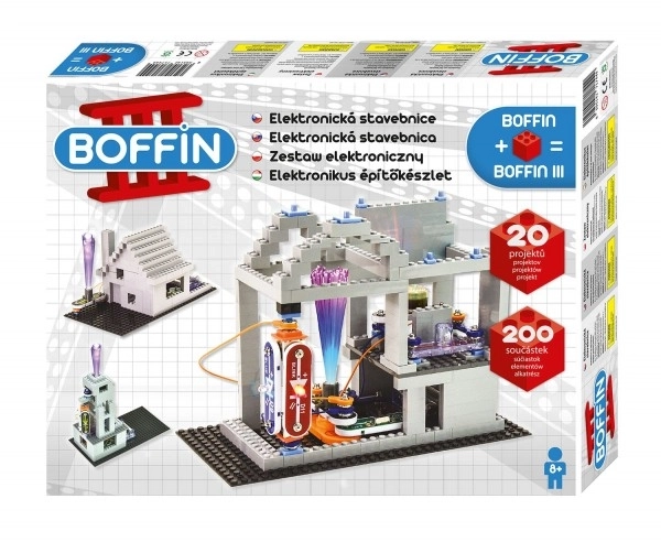 set de construcție interactivă Boffin III Bricks