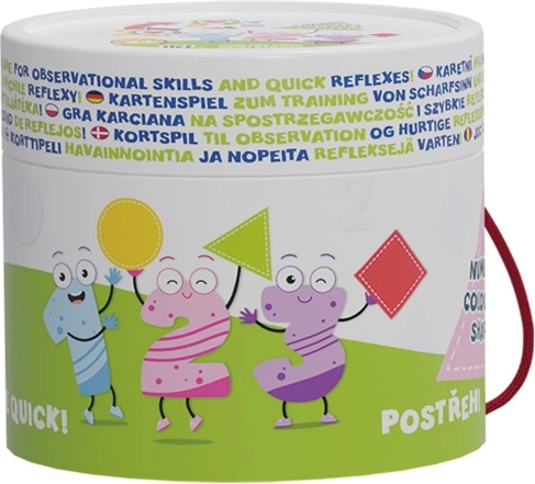 Joc Observație Numere, Culori și Forme