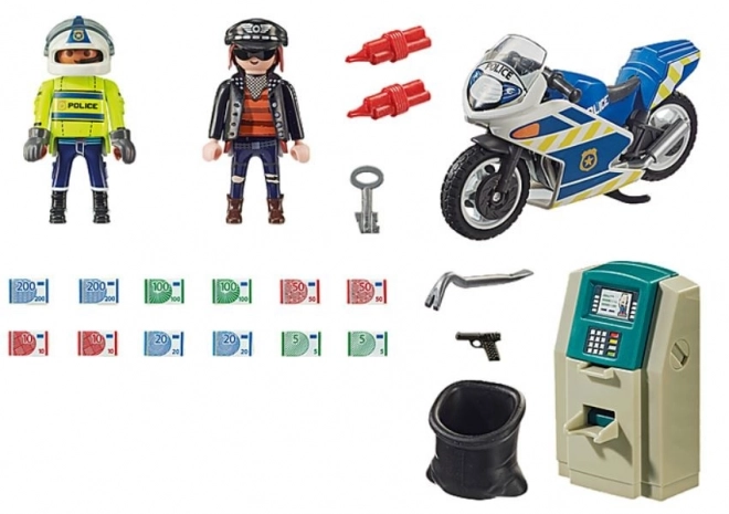 Set City Action 70572 Motocicleta Poliției