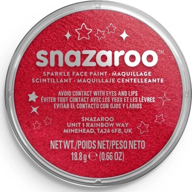 SNAZAROO Culoare Roșie Sclipitoare pentru Față 18ml