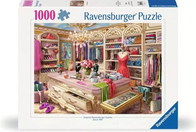 Puzzle Ravensburger garderoba încântătoare 1000 piese