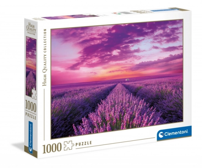 Puzzle CLEMENTONI Câmp de Lavandă 1000 Piese