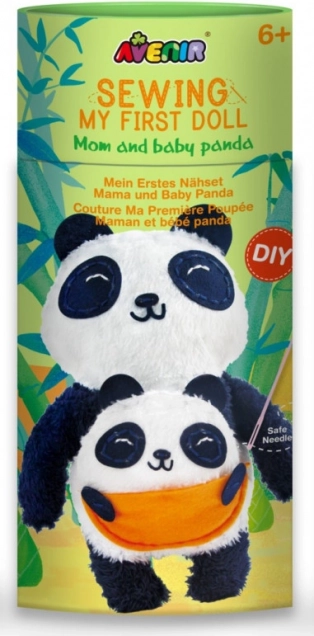 Set de cusut Primul Meu Panda de Pluș pentru copii