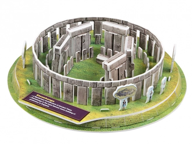 Puzzle 3D Stonehenge cu 35 de piese