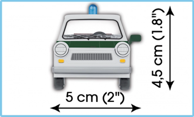 Model Trabant 601 Poliție Cobi