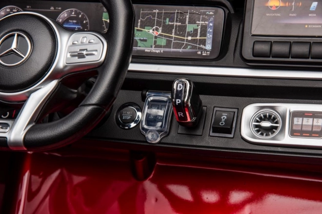 Mașină pe acumulator Mercedes G63 XXL Roșu 24V