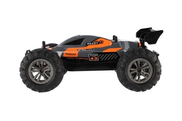 Mașină RC Buggy viteză 2,4GHz plastic 25cm pe baterie în cutie 31x14x18cm – Portocaliu