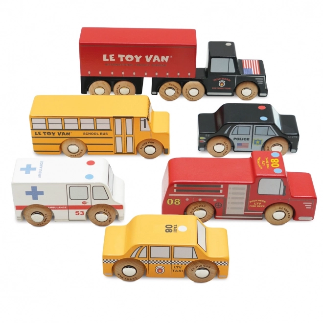 Set autovehicule New York Le Toy Van