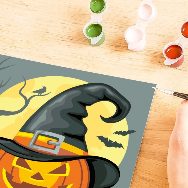 creart pânză pictură de Halloween de la Ravensburger