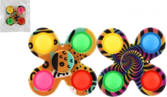 Spinner bubble pop 8 cm în săculeț