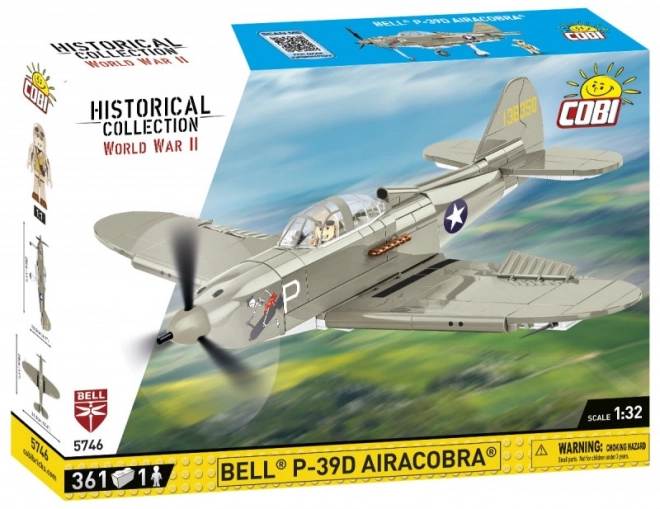 cobi avion Bell P-39D Airacobra din Al Doilea Război Mondial