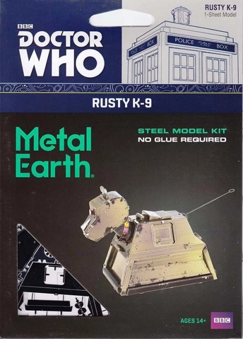 Puzzel 3D Metal Earth Rusty K-9 din Doctor Who