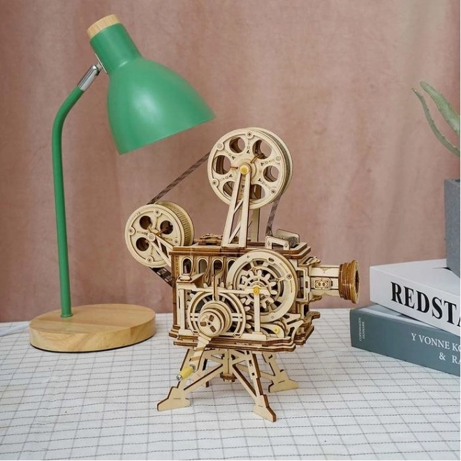 Puzzle 3D din lemn Proiector mecanic de film 183 piese