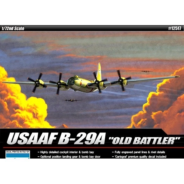 Avion de modelism Usafat B-29A Old Battler