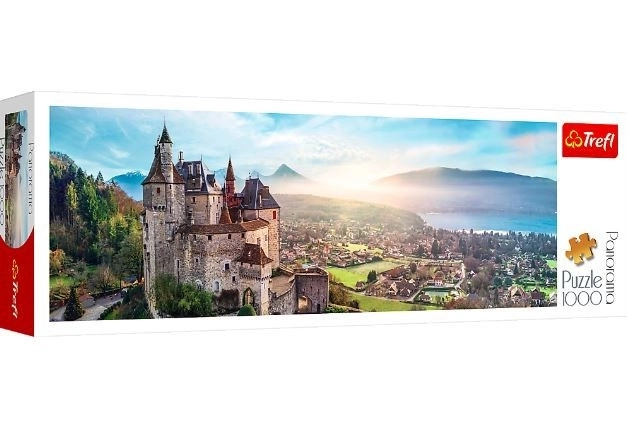 Puzzle Panorama Castelul Menthon 1000 piese