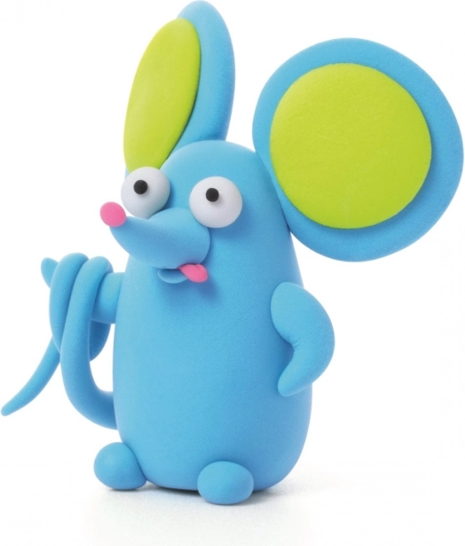 Pastă Hey Clay - animaluț de pluș șoricel