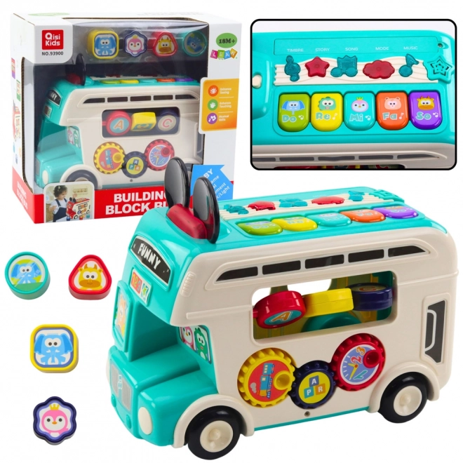 Autobuz interactiv educativ turcoaz
