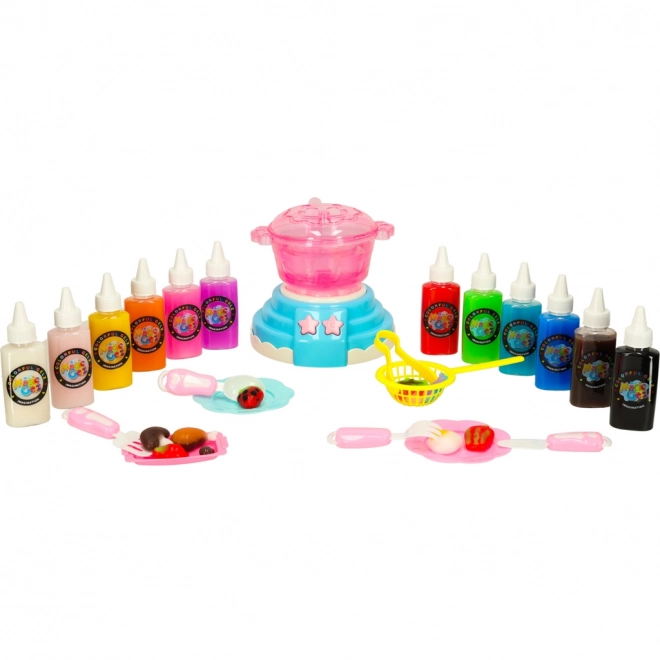 Set magic de gel creativ 3D - creează-ți propriile figurine colorate