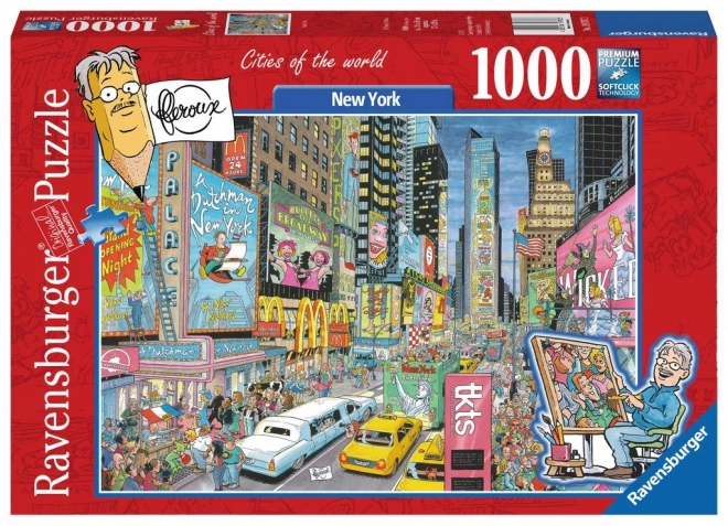 Puzzle orașe ale lumii: New York 1000 piese