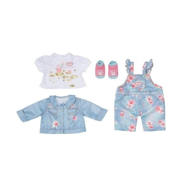 Ubrăcăminte din denim pentru Baby Annabell