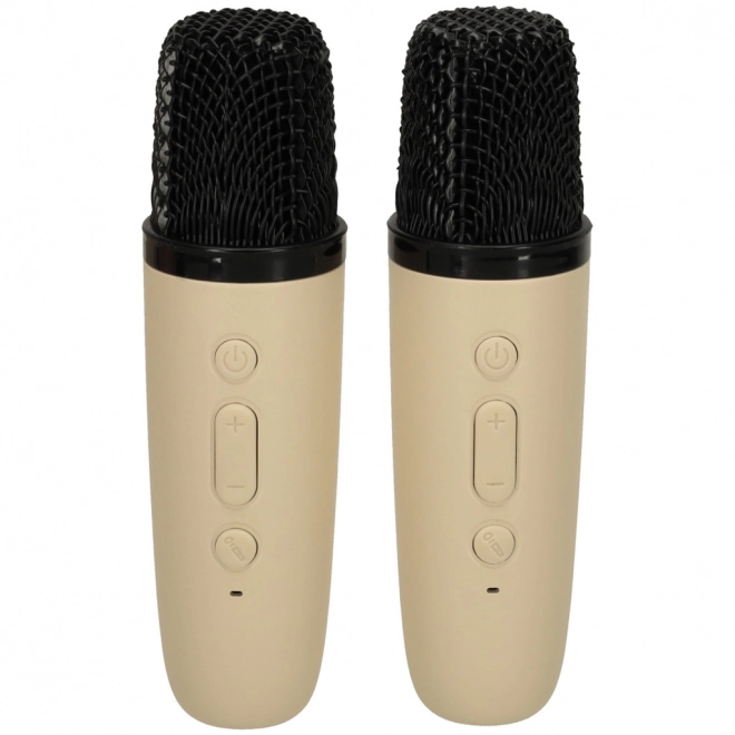 Set karaoke cu 2 microfoane și difuzor portabil Bluetooth USB LED