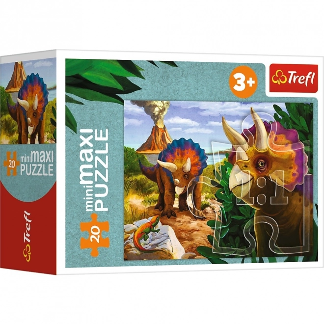 Puzzle Trefl dinozauri: Tyrannosaurus Rex