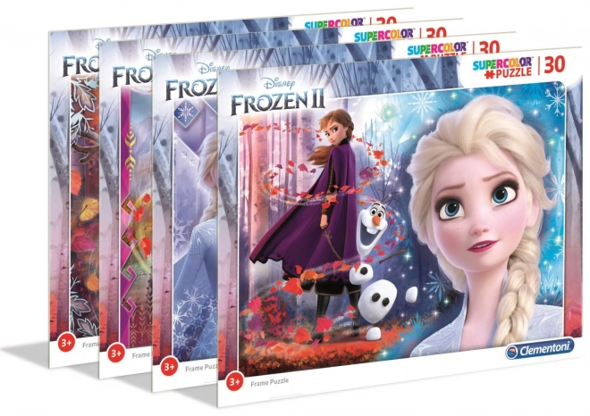 Puzzle Ramă 30 Piese - Frozen 2 de la Clementoni