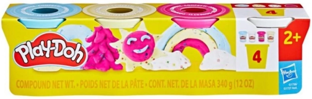 Set Play-Doh cu forme și confetti