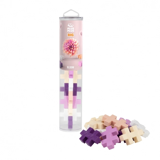 Set de construcție Plus-Plus BIG Bloom în tub