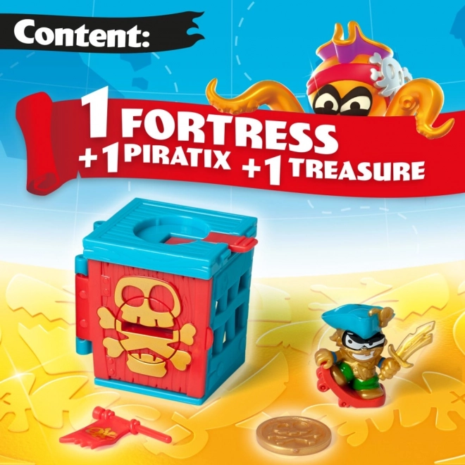 Figurină de pirat Golden Treasure Fortress