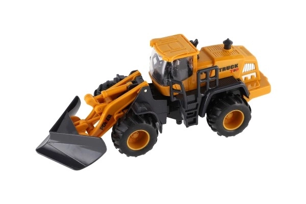 Mașină de construcții cu motor inerțial 20cm, set 8 piese