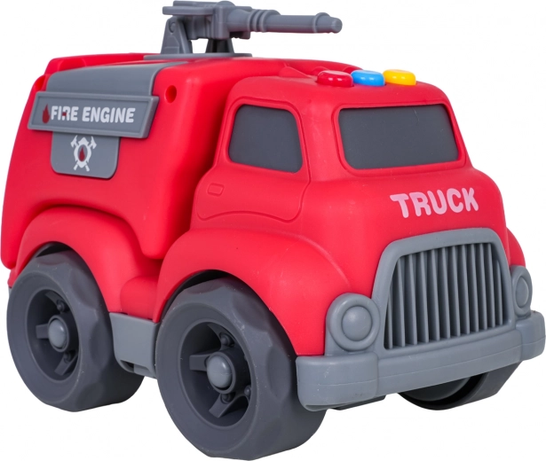 Lumină intermitentă și sunete realiste