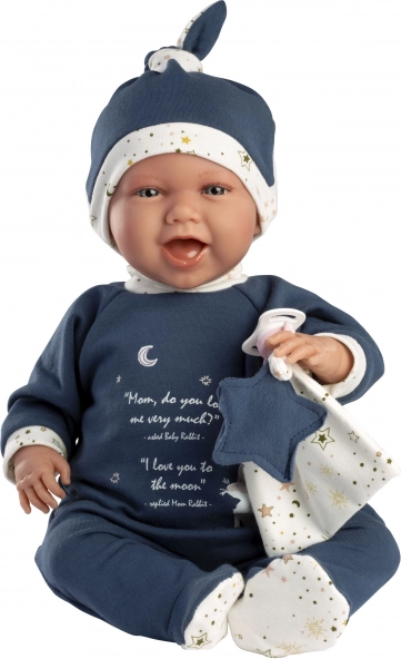 Hăinuțe pentru păpușă bebeluș New Born dimensiuni 40-42 cm cu accesorii