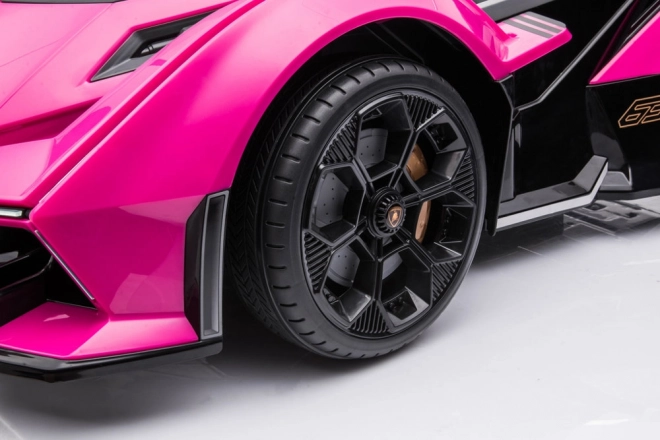 mașinuță electrică Lamborghini GT negru – Roz