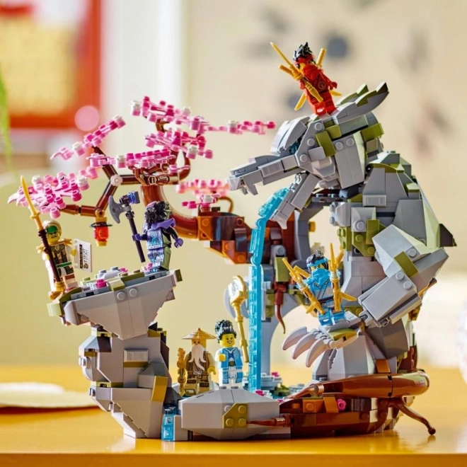 temple of the dragon stone lego ninjago