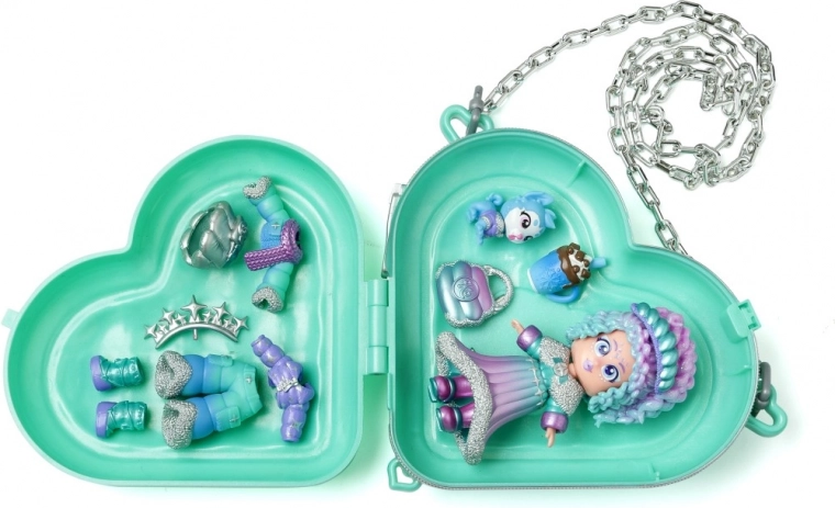 Geantă în formă de inimă ca spațiu de depozitare portabil