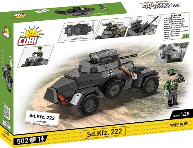 Set construcție Sd.Kfz. 222