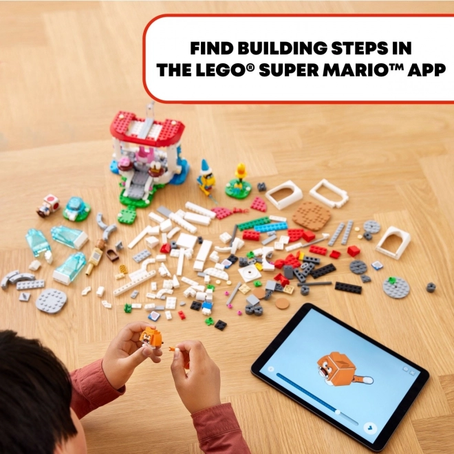Lego Super Mario - Cat Peach și turnul de gheață - set de extindere
