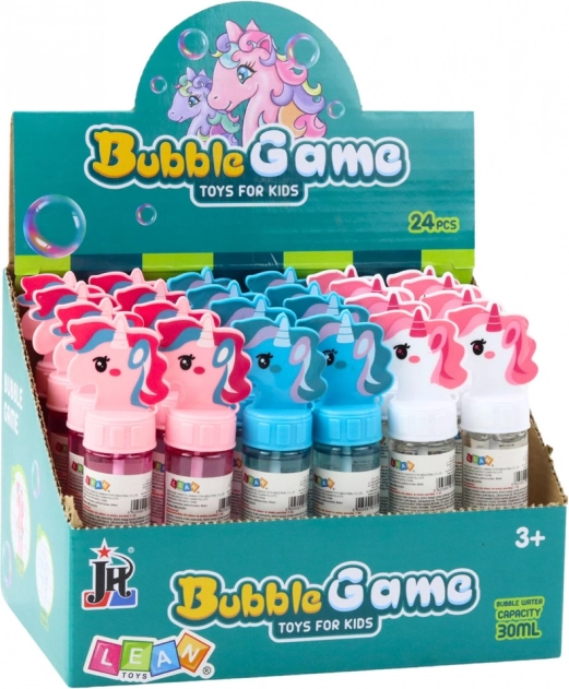 Unicorn Bule de Săpun Mix de Culori 30ml