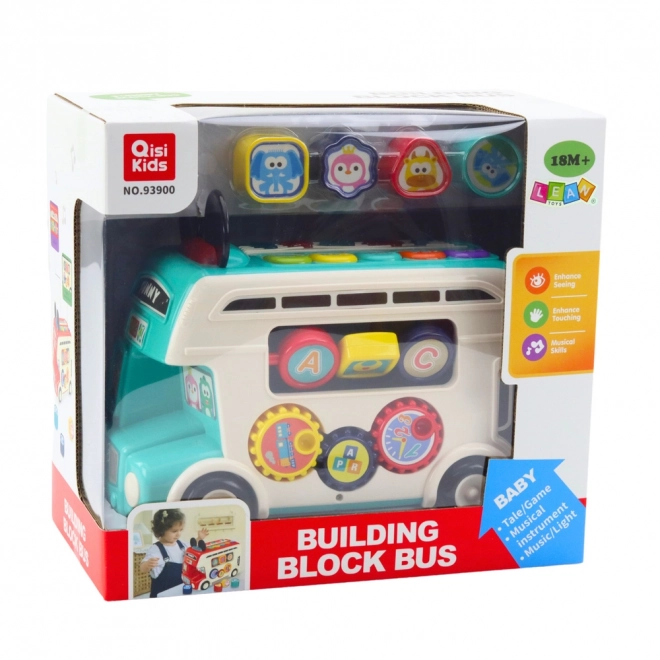 Autobuz interactiv educativ turcoaz