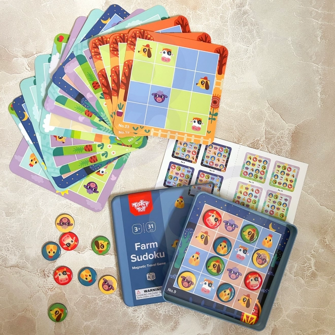 Sudoku Ferma pentru copii Tooky Toy
