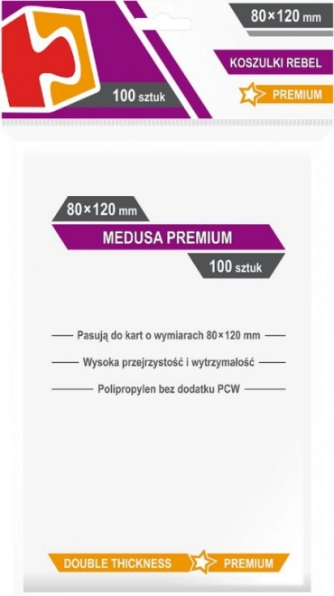 Protecție cărți Meduza Premium 80x120mm