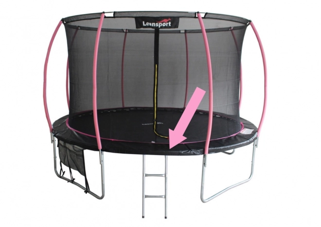 protector arcuri pentru trambulină Sport Max 12ft negru-roz