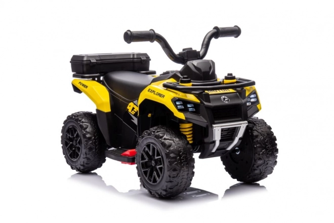 ATV electric pentru copii galbenă