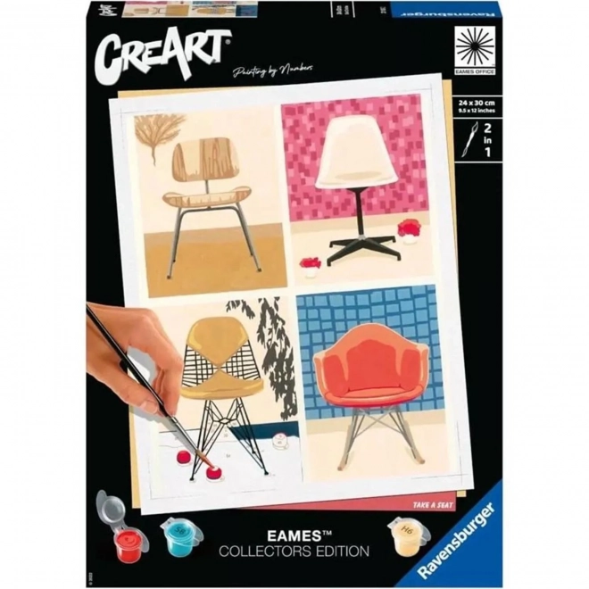 CreArt eames set pictură pe numere