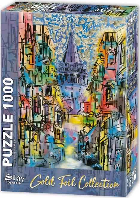 Puzzle metalic Galata Tower 1000 piese