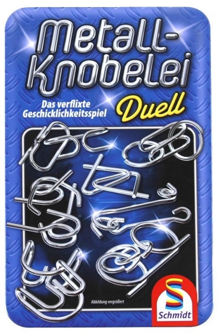 Sada jocuri metalice de puzzle Duell de la Schmidt