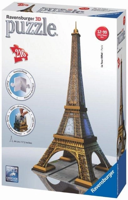 Puzzle 3D Turnul Eiffel 216 piese