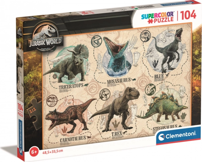 Puzzle Jurassic World 104 piese